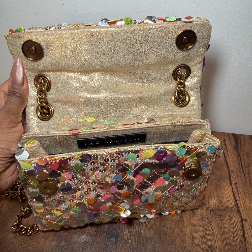 Kurt Geiger Multicolor Sequin Mini Bag - Picture 6 of 7